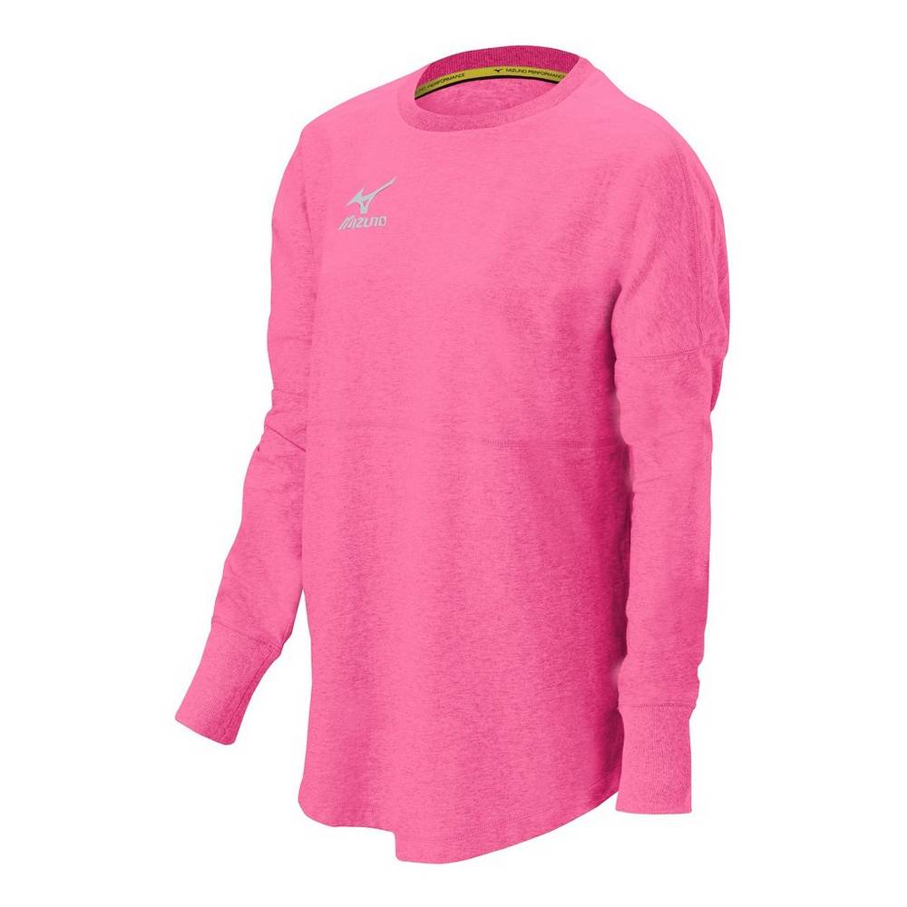 Maglione Mizuno Hitter’s Donna - Rosse Rosa - 82571-EAZI